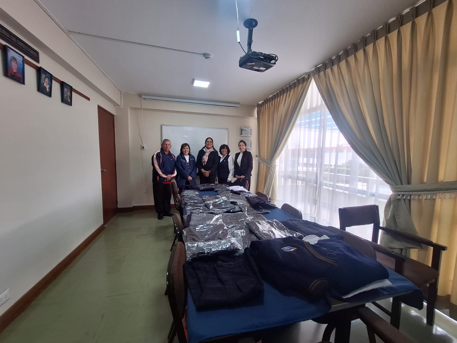 Donación uniformes
